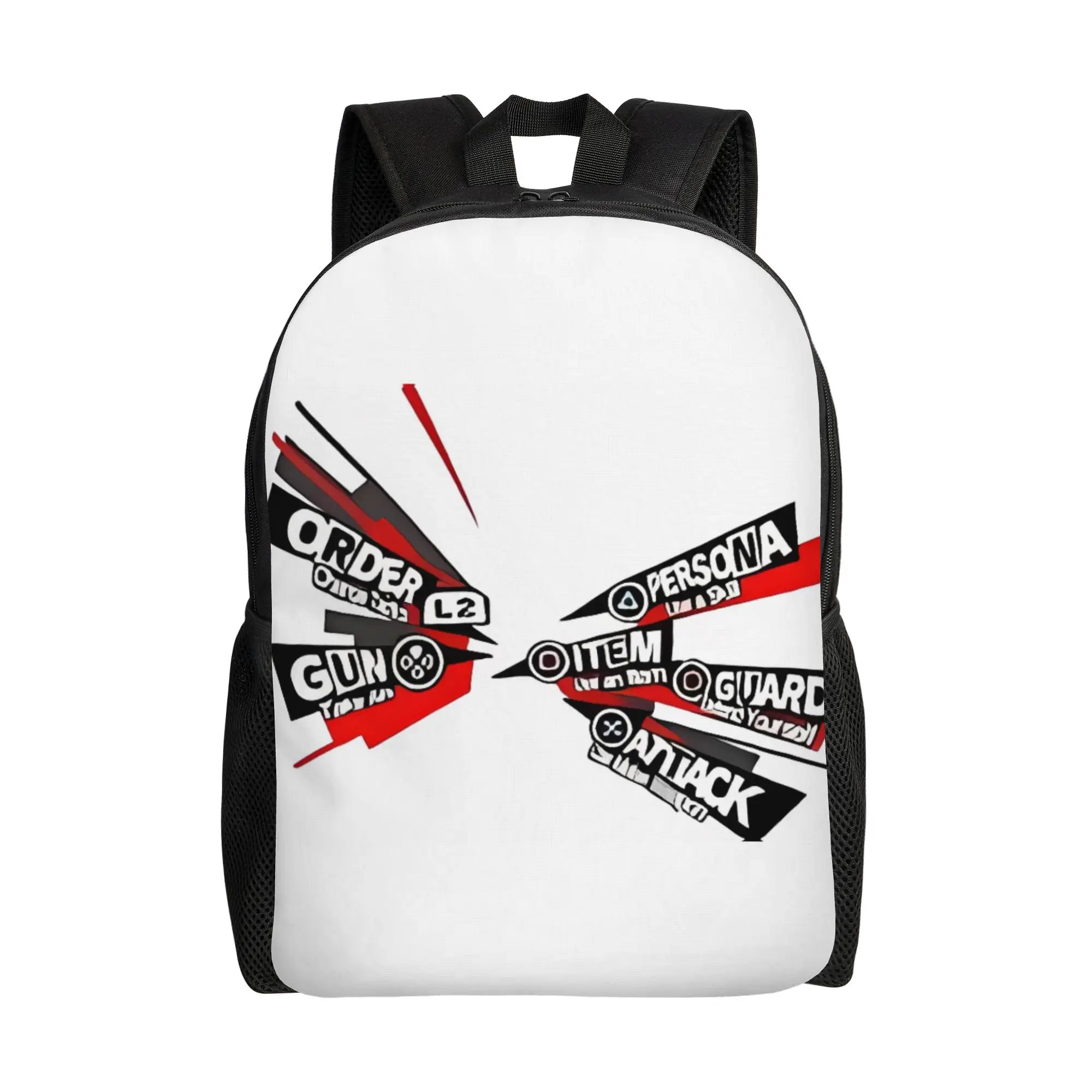 

Battle Per sonas 5 Backpack Ladies Daily Large Capacity Schoolbag Back To School Season