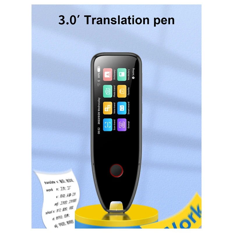 Dictionary Translation Pen Smart Voice Transltor Device Multilingual Scanner Support 113 Languages