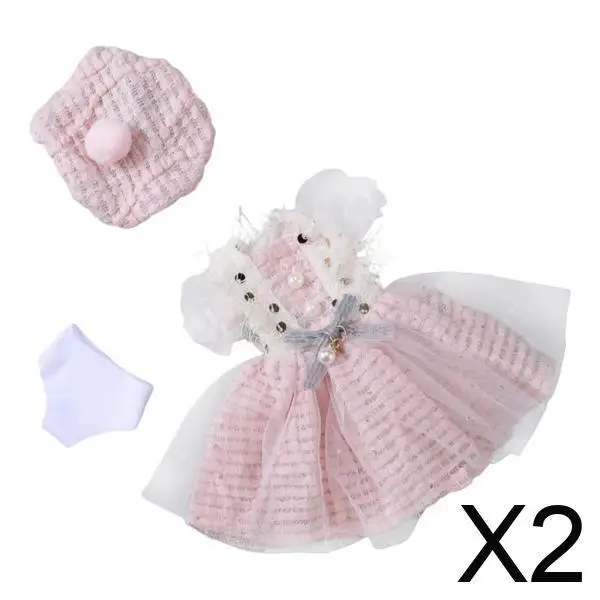 

Комплект одежды для куклы-девочки, костюм для реалистичной куклы 12 дюймов, аксессуары для кукол BJD 30 см, повседневный наряд