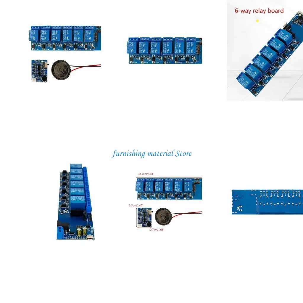 

Y5GD Compact 6 Channel Module 6 Ways Switch Module Used for Household