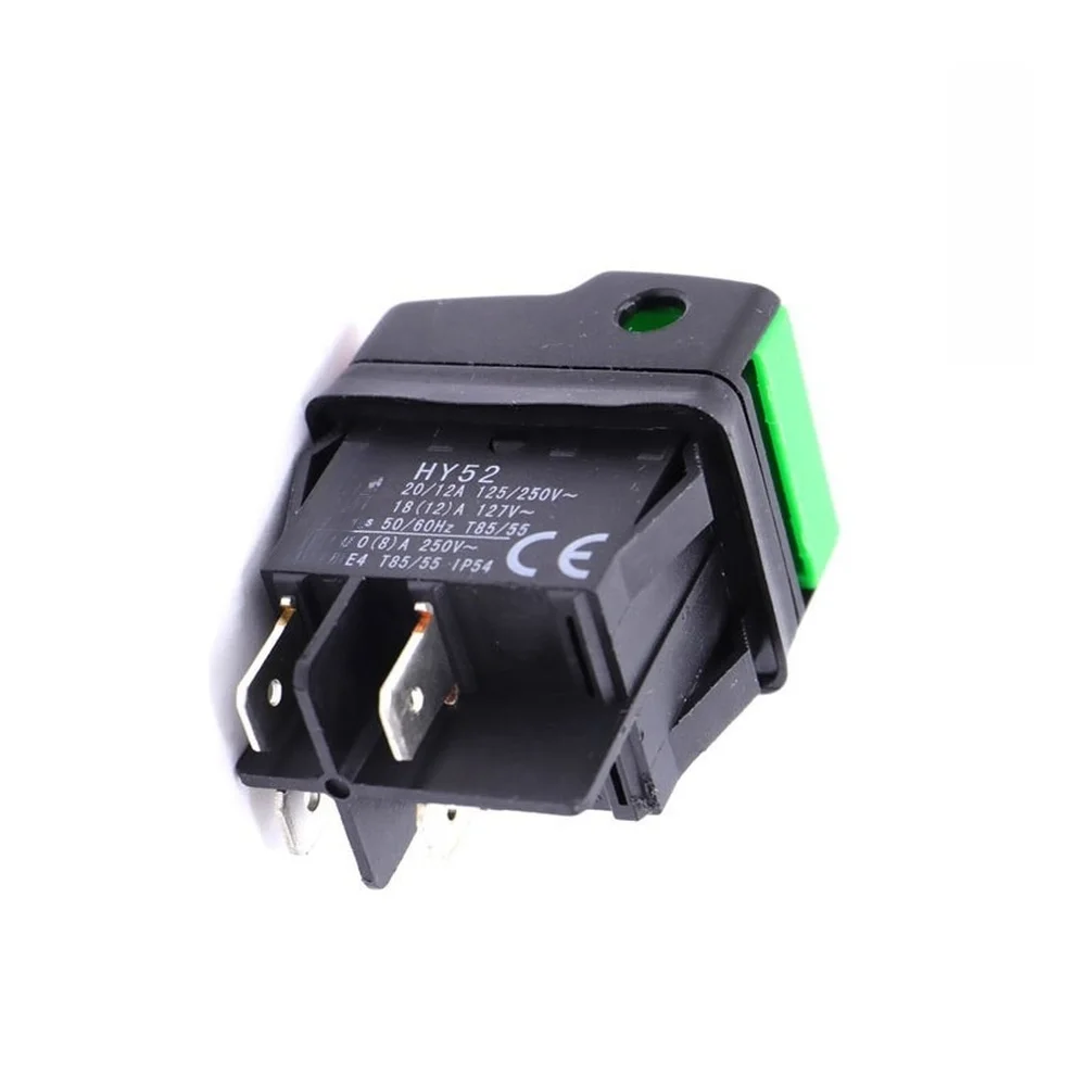 Outdoor Push Button Switch Push Button Switch 20 12A Current Capacity 125 250V Voltage Rating Car Wash Machines