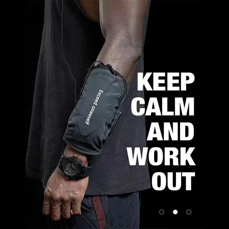 7.2 Inch Outdoor Running Sports Phone Holder ArmbandArm Wrist Universal Gym Armbands