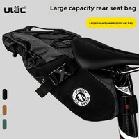 High Capacity Portable Bicycle Tail Bag Road Bike Single Bike Saddle Bag Cycling Equipment Accessories Nylon Material
