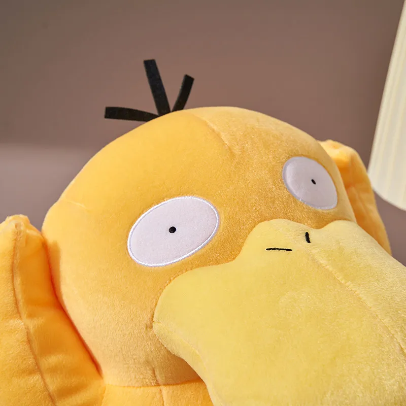 Japanese Pokemon Merchandise Official Standing Raising Hands Psyduck Plush Toys Christmas Birthday GIft