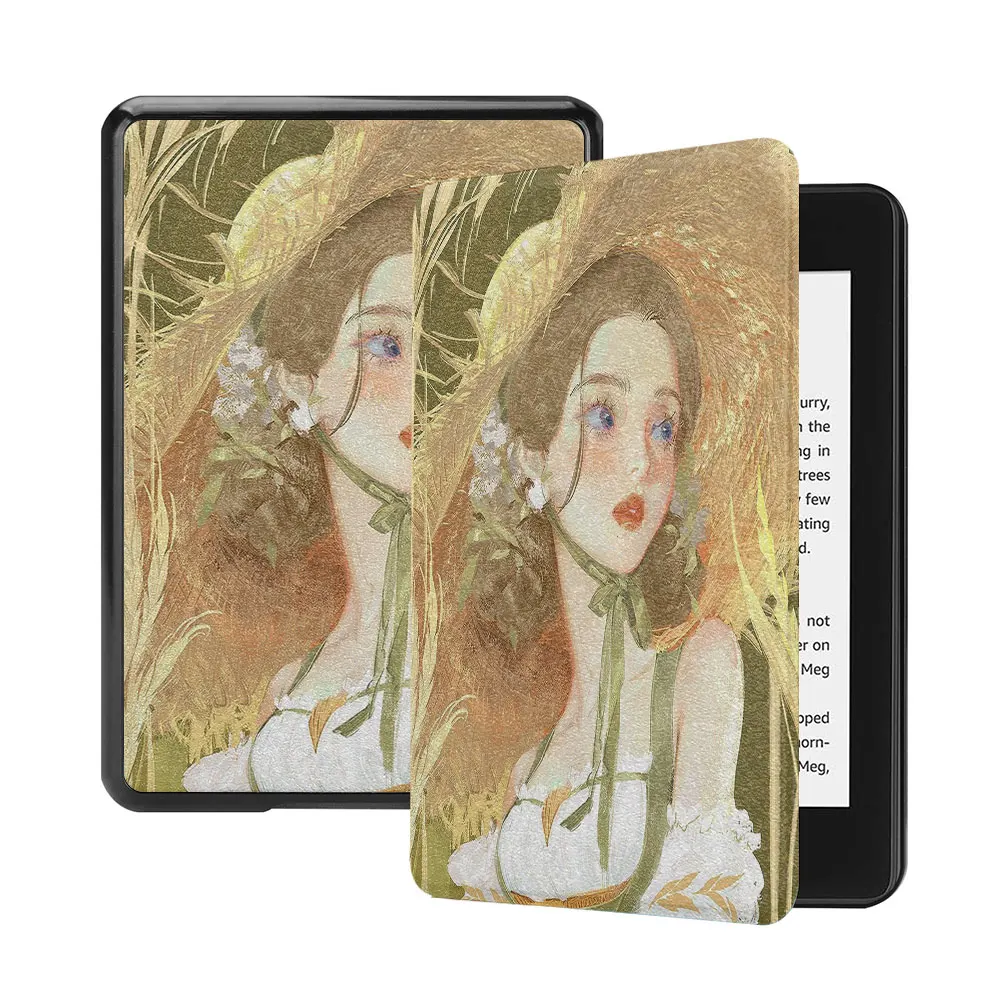 kindle case paperwhite5th oil painting pattern 2022kindle 11th generation Oasis 2 3 funda 2021 youth Edition 658