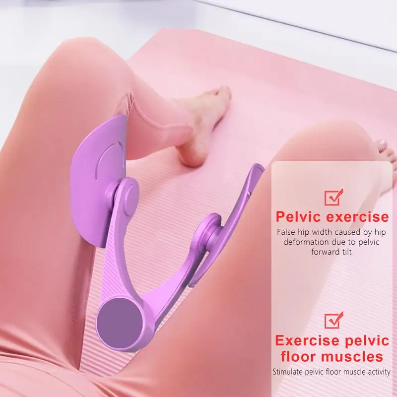 Pelvic Floor Muscle Trainer Digital Counter Hip Trainer Leg Trainers Adjustable Leg Exerciser Inner Thigh Fitness Equipment