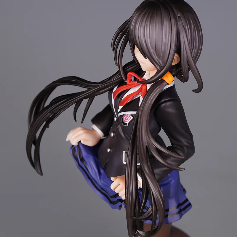 خلال معركة المواعدة، زي ساكي كوانغ سان، مجموعة صندوق نموذج تمثال فتاة جميلة مصنوعة يدويًا هدية عيد ميلاد للأطفال