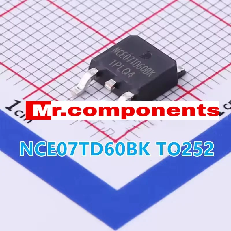 10PCS NCE07TD60BK TO252 600V, 7A, Trench FS II Fast IGBT N-channel New original In stock