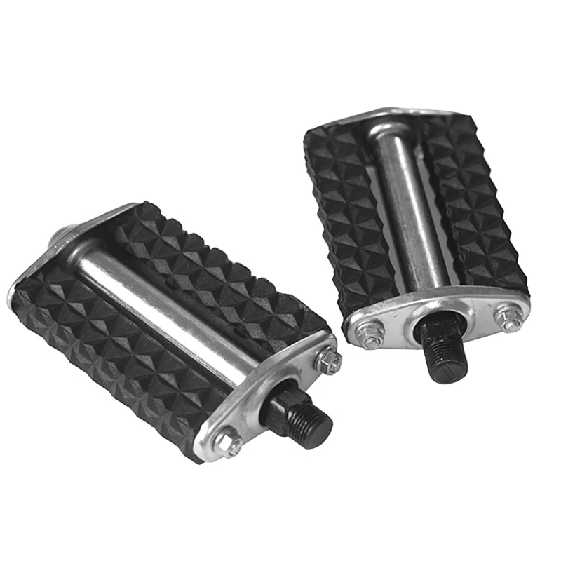 Retro 28 Inch Bike Pedal Rubber Black MTB Road Bicycle Tricycle Cycling Parts Vintage Old Style Pedals