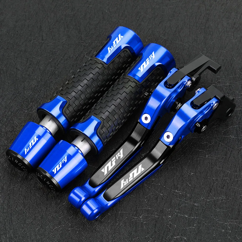 

FOR Yamaha YZFR1 2015 2016 2017 2018 2019-2023 YZF-R1 Accessories Motorcycle CNC Brake Clutch Levers Handlebar Hand Grips ends