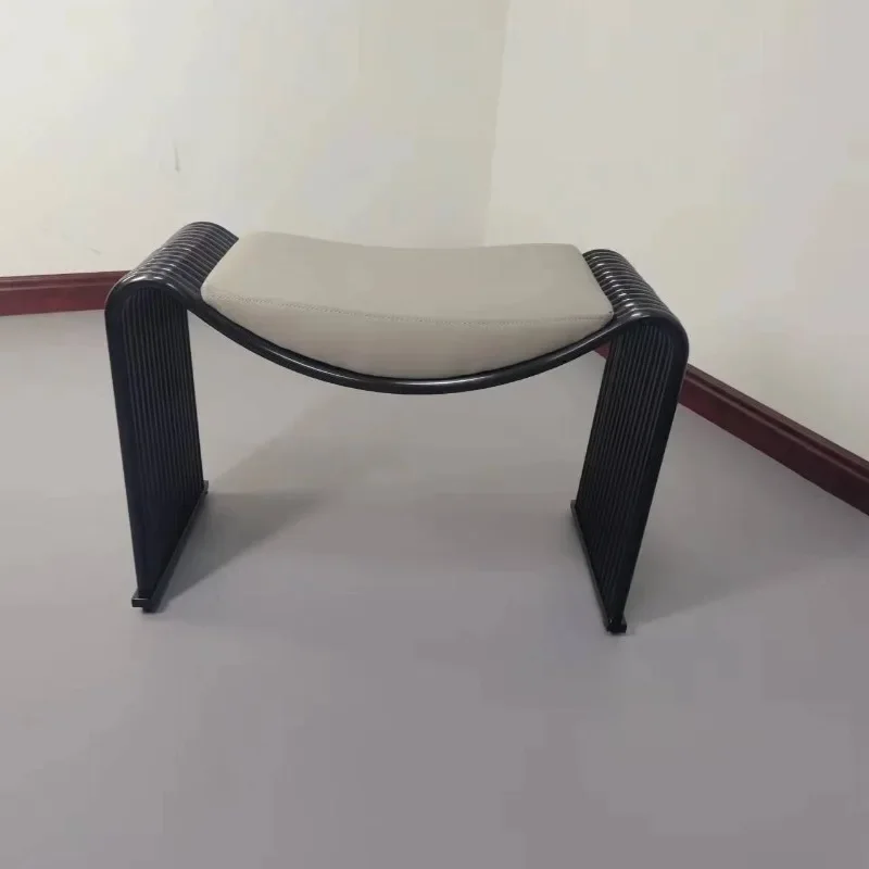 

Italian light luxury home shoe change stool Nordic style entrance pedal stool can sit