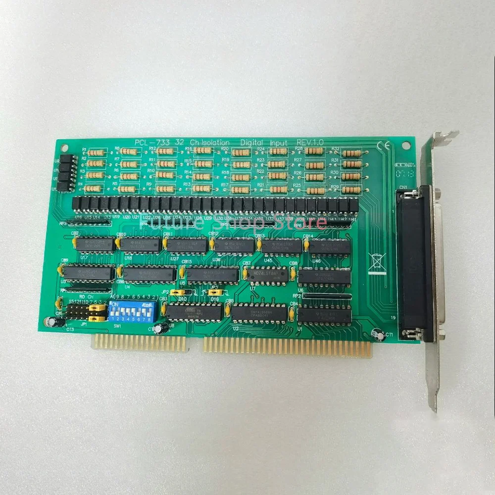 Placa de entrada digital isolada de 32 vias PCL-733