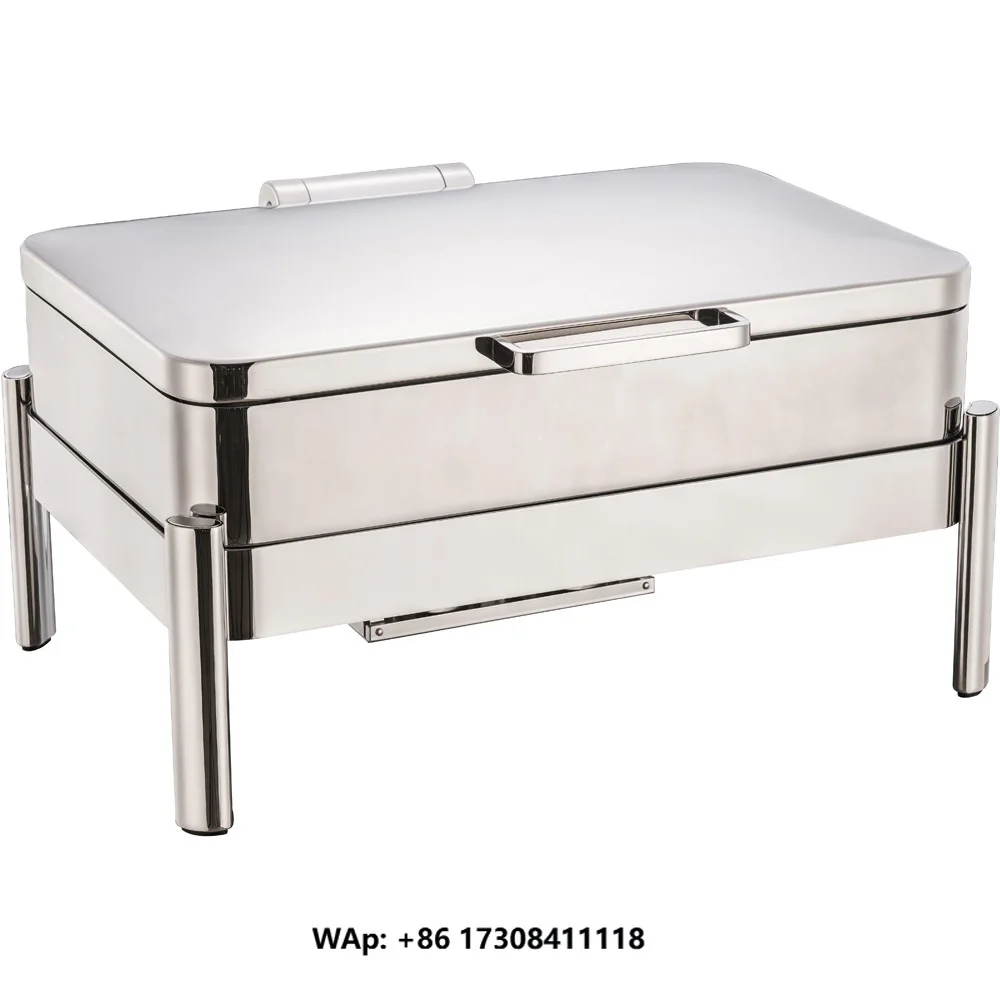 2020 Latest Chafing Dish 9 Liter Stainless Steel Chafing Dish Induction Chafing Dish