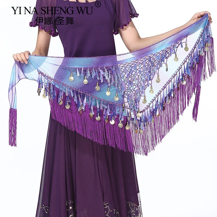 Sexy Butterfly Crop Top 3Pcs Sequins Dance Wear Mini Skirt Women Clothes Jupe Femme Belly Dance Skirts Ladies Faldas Performance