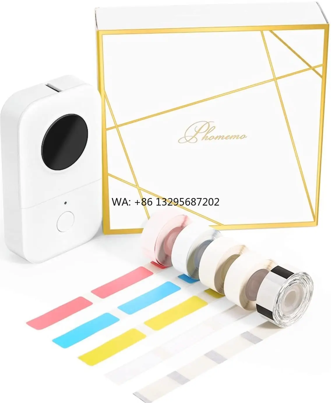 

Thermal Mini Printers Self Adhesive Paper Wireless Ticket Sticker Machine Mini Impressora Phomemo D30 Inkless Label Makers