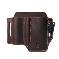 EDC Belt Organizer Waist Bags for Work and Daily Use Men's Outdoor Tactical Toolkit Pouch Organizer for Flashlight and Multitool