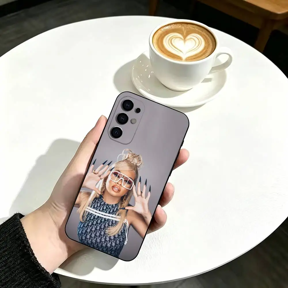 Latto Big M-Mama R-Rapper  Phone Case For Samsung S26,25,24,23,22,30,21,10,9,Ultra,Plus,Lite Black Soft Case