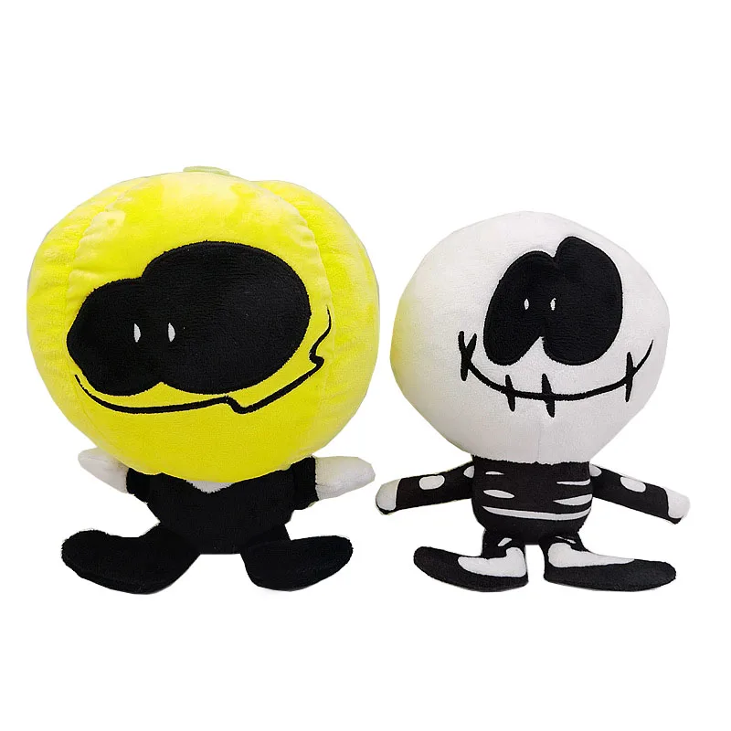 

New 20cm Friday Night Funkin Plush Toys Hot Game Spooky Month Skid and Pump Plushes Soft Stuffed Doll Toys Holiday funny Gifts