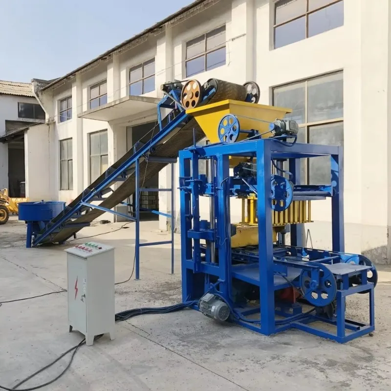 Automatic Concrete Block Machine Hydraulic Brick Production Line Industrial Manufacturing Equipment