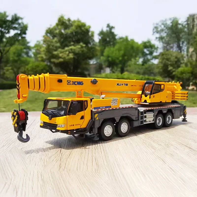 ダイキャスト 1:50 スケール合金 XCT75 クレーンモデル完成品