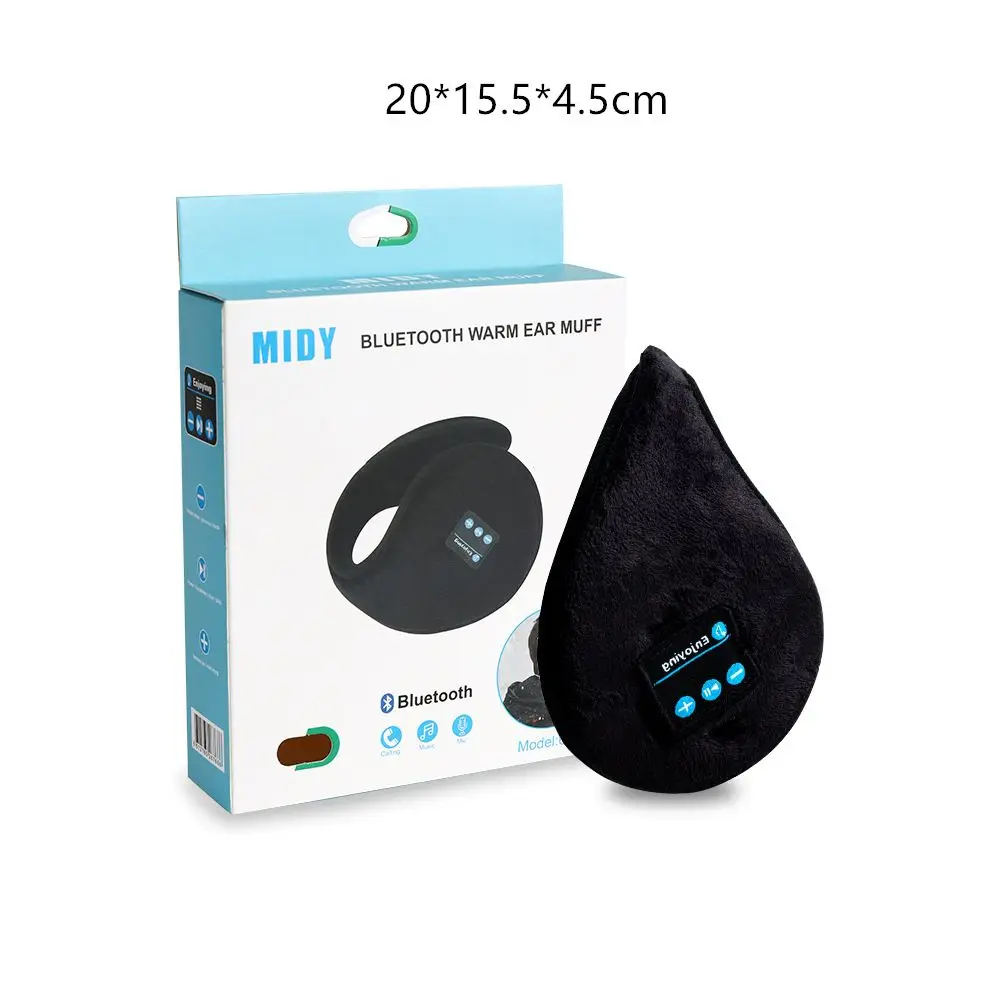 Bluetooth 5.0 Headphones Wireless Music Earmuffs Headsets Ear Warmers Muffs Bluetooth Earmuffs Headphones Keep Warm