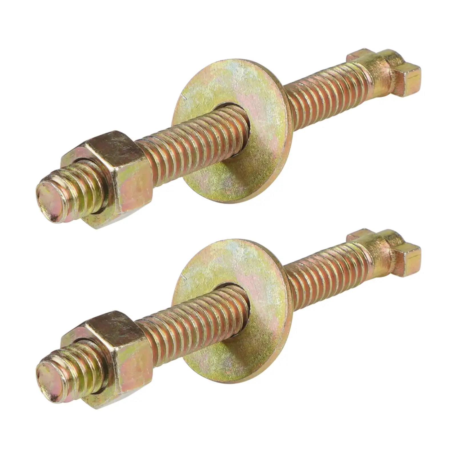 Heavy Duty Brake Cage Bolt Golden Metal 12cm Replacement Kit for Spring Brake Chamber Semi Truck Use