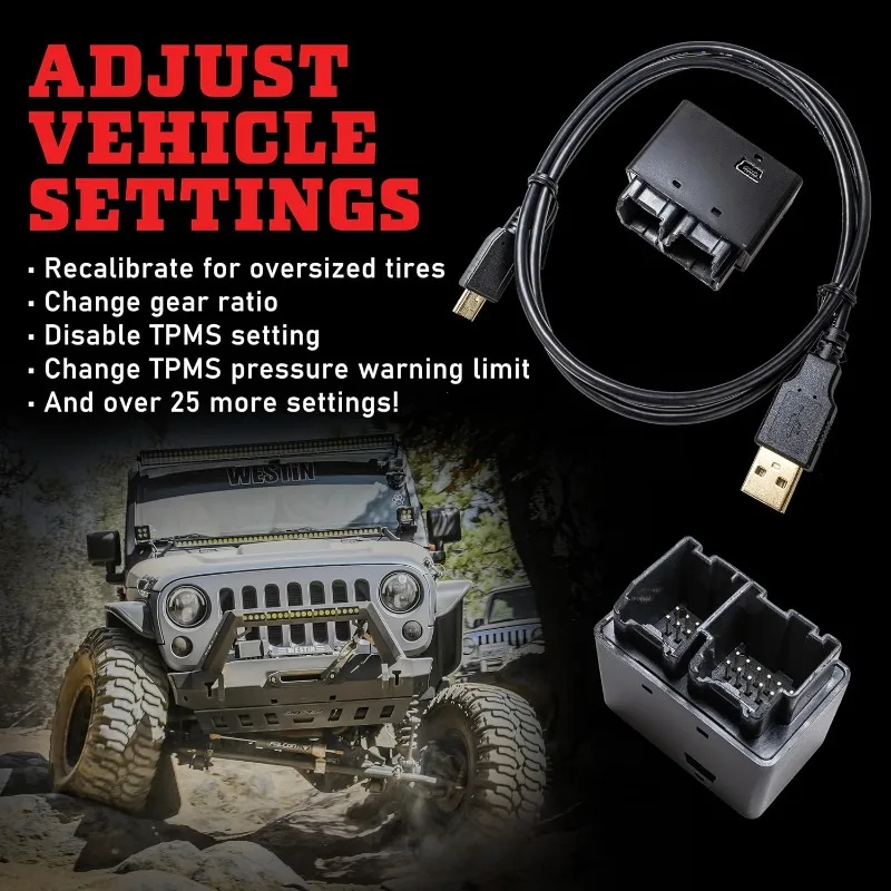 home.Tazer Mini Programmer | Fits 2018-2024 Activates Anti-Theft Pin Lock, Rock Crawl, Winch Mode and More!