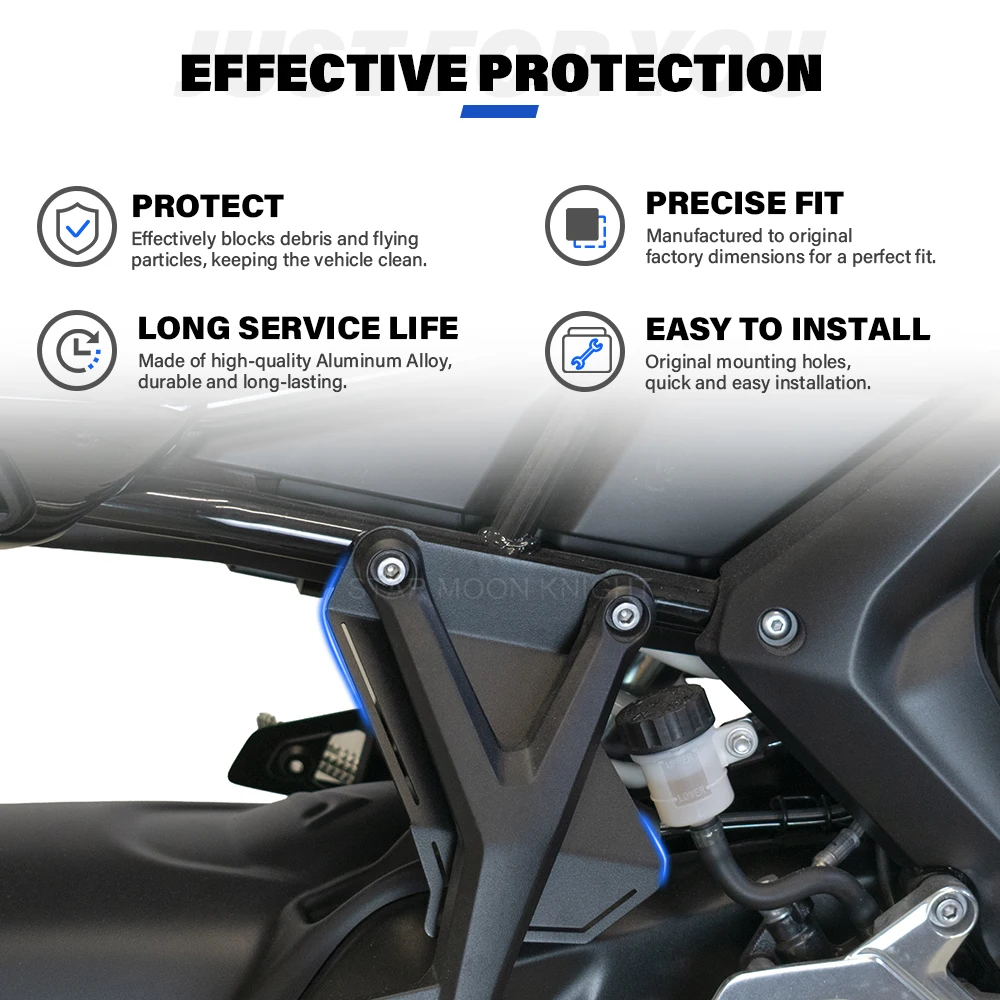 Sport800 Aluminum Frame Gap Fillers Infill Panels Side covers Splash guards  Motorcycle accessories  For Tiger Sport 800  2025-