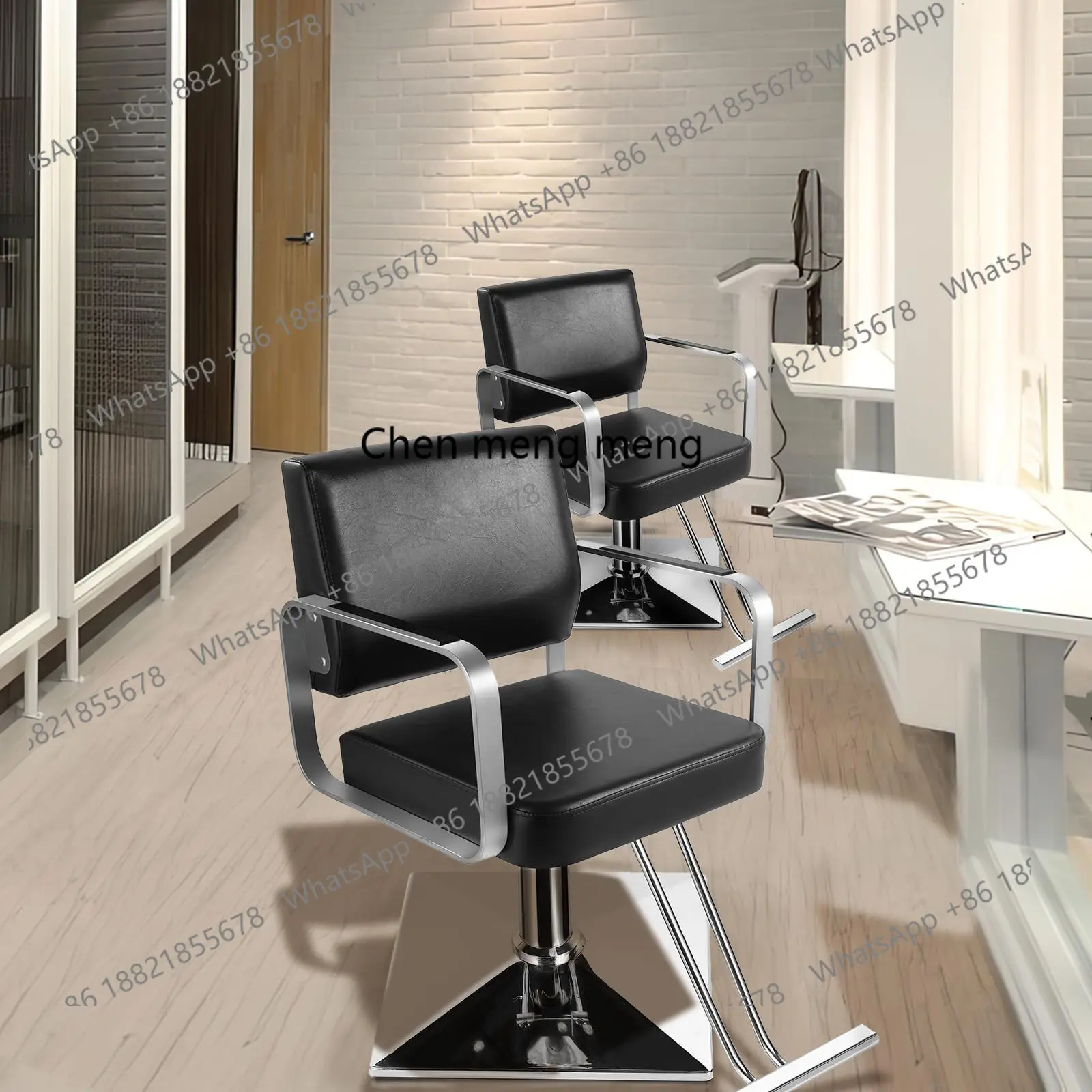 

Household Adjustable Hairdressing Chair Modern Simple Beauty Pad Shampoo Massage Chair