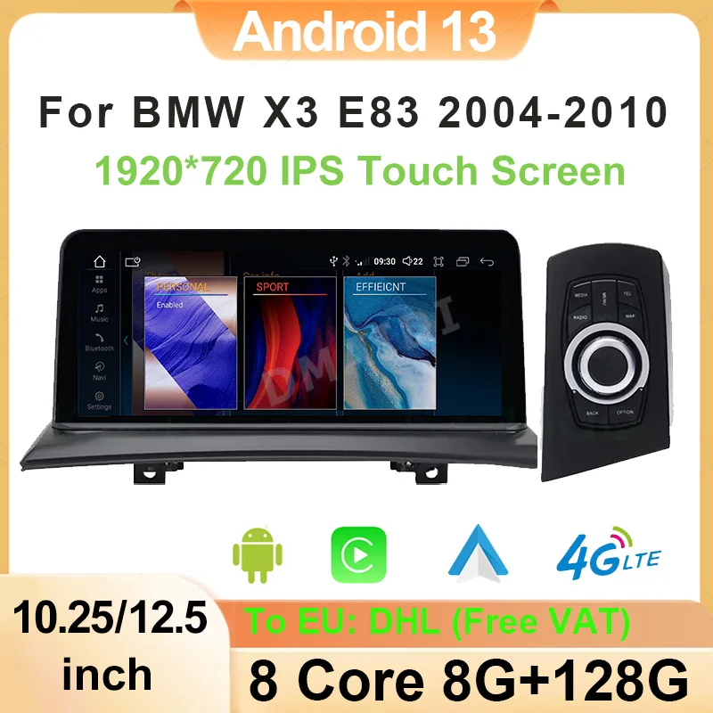 Auto Multimedia Player For Bmw X3 E83 12.5