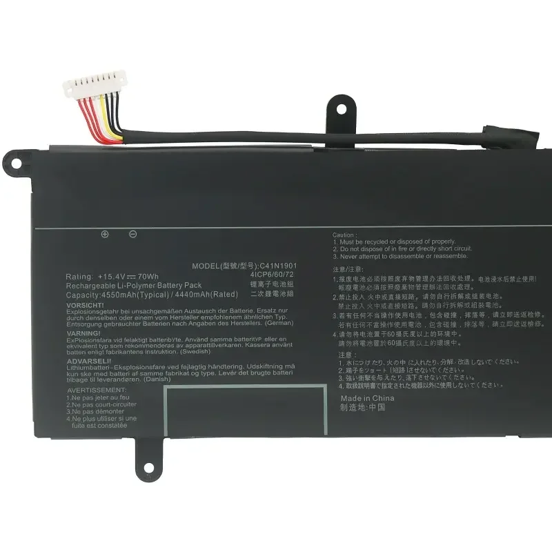 Batteria per laptop C41N1901 per batteria ricaricabile per notebook ASUS ZenBook Duo UX481FA