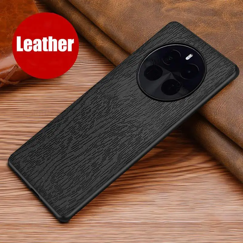 

Capa For OPPO Realme GT5 Pro Wood Texture Leather Phone Case For Realme 11 10 Pro Plus Ultra Slim Phone Cover For Realme GT2 Pro