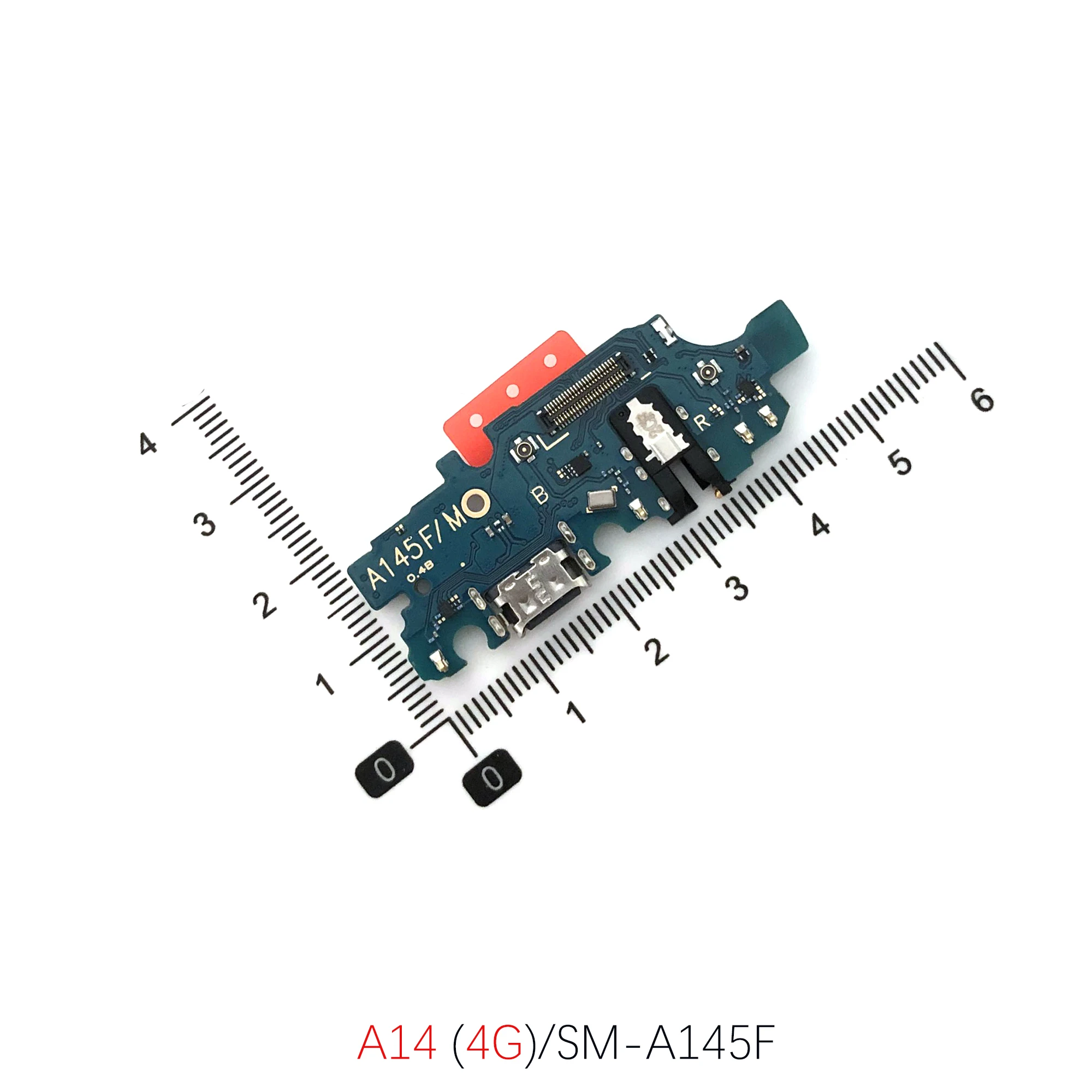 Charging Connector Board Dock Charger Flex Cable For Samsung Galaxy A14 4G A145F A145P A146B A146P A156B