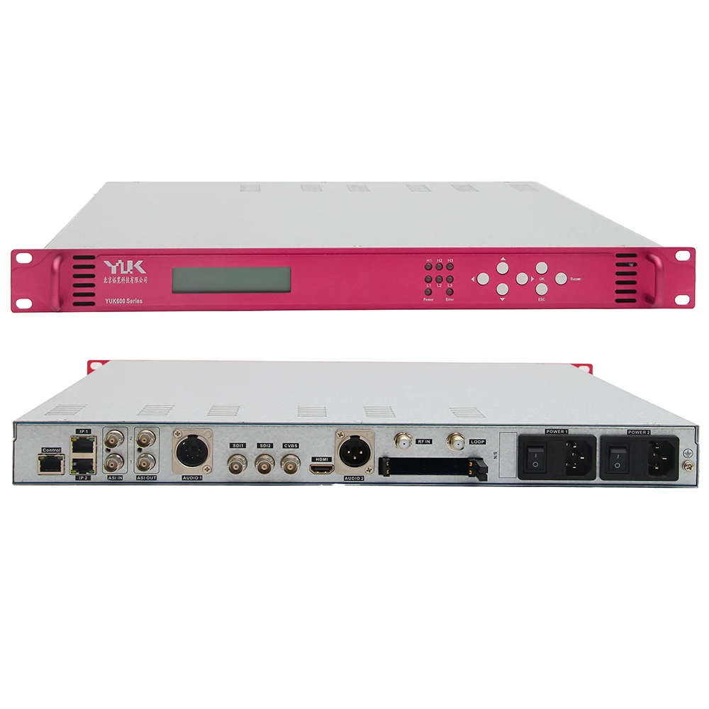 Integrated Receiver Decoder IRD Digital TV Broadcasting Equipment Professional IRD For DVB System