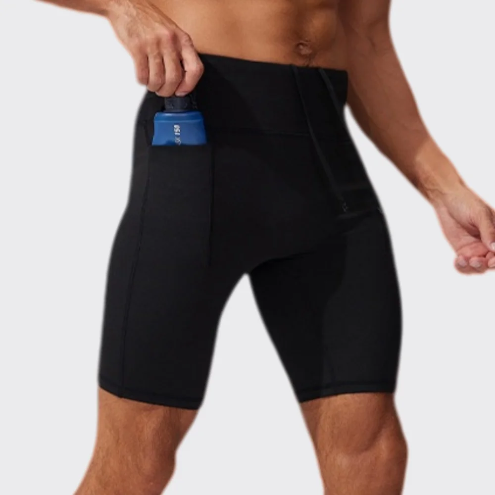 Men's Running Sport Shorts Men Summer Breathable Quick-drying Fitness Workout Short Pants Sportswear Casual Athletic Wear Shorts view 3