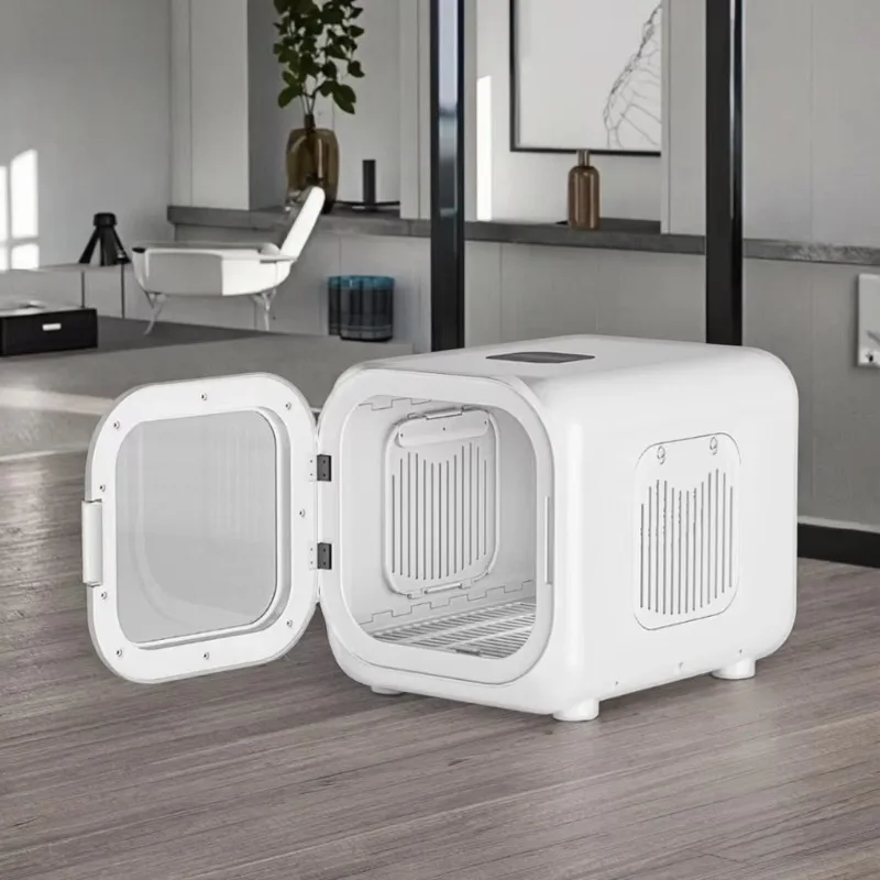 Professional environmentally friendly electric ABS modern pet drying box beauty salon 60L automatic hair dryer, suitable for cat