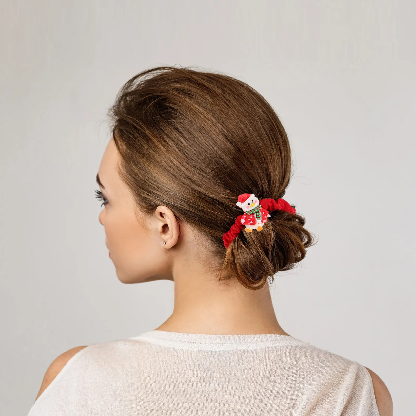 

10Pcs Reindeer Antlers Ears Hair Clips Cute Christmas Party Accessories Festive Charm Holiday Barrettes Christmas Barrette