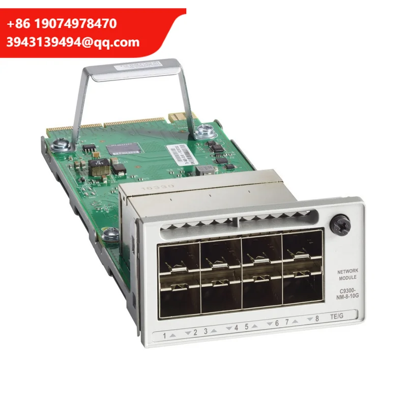 Cisco C9300 8 X 10GE Network Module Gigabit Jaringan Ethernet Module C9300-NM-8X