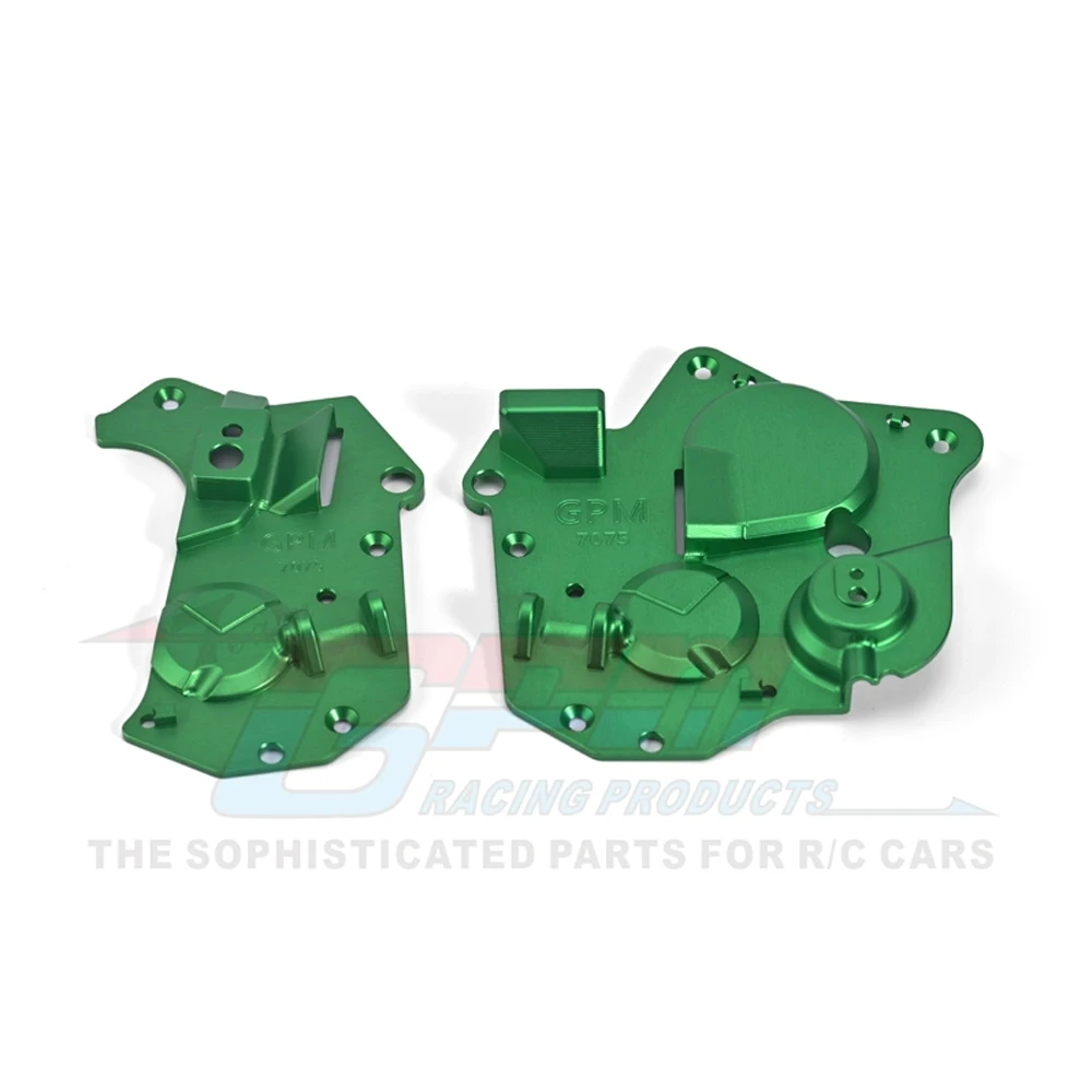 GPM per LOSI 1/4 PROMOTO-MX PROMOTO-SM FXR MOTO RC Auto Accessori di Aggiornamento Telaio In Metallo di Alluminio Set di Copertura Laterale LOS261014