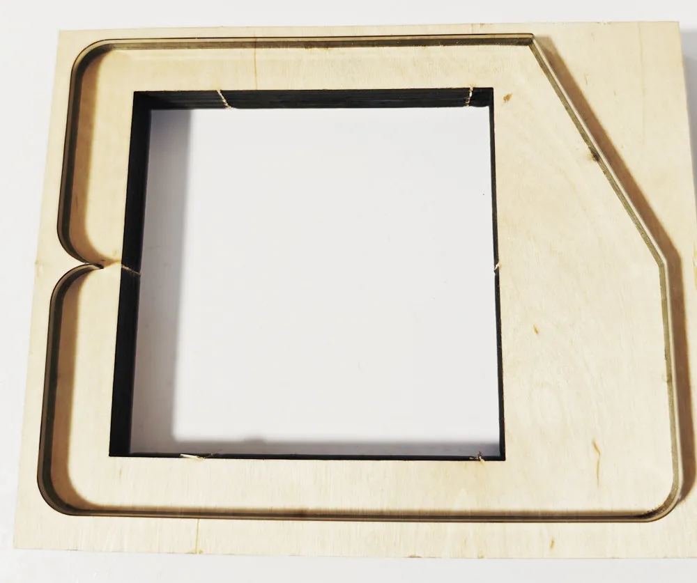 DIY leather craft eyeglass box bag die cutting knife mold metal hollowed punch tool 160x60mm