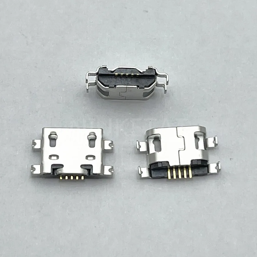 10-100pcs Micro USB 5pin Charging tail Port plug Connector Parts for Motorola Moto E6s E6i 2020 Repair parts