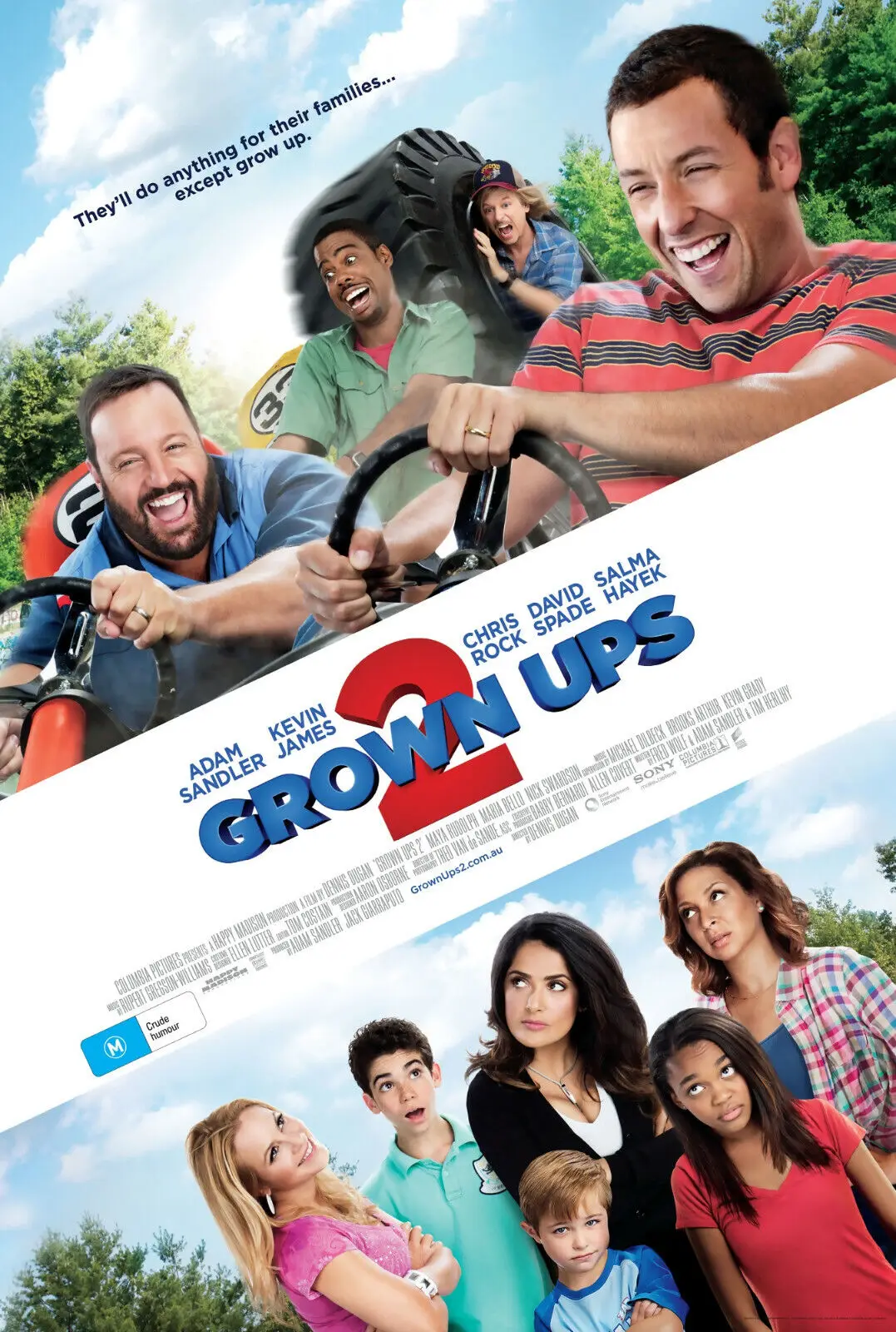 

Grown Ups Movie Art Picture Print Silk Poster, Home Wall Decor