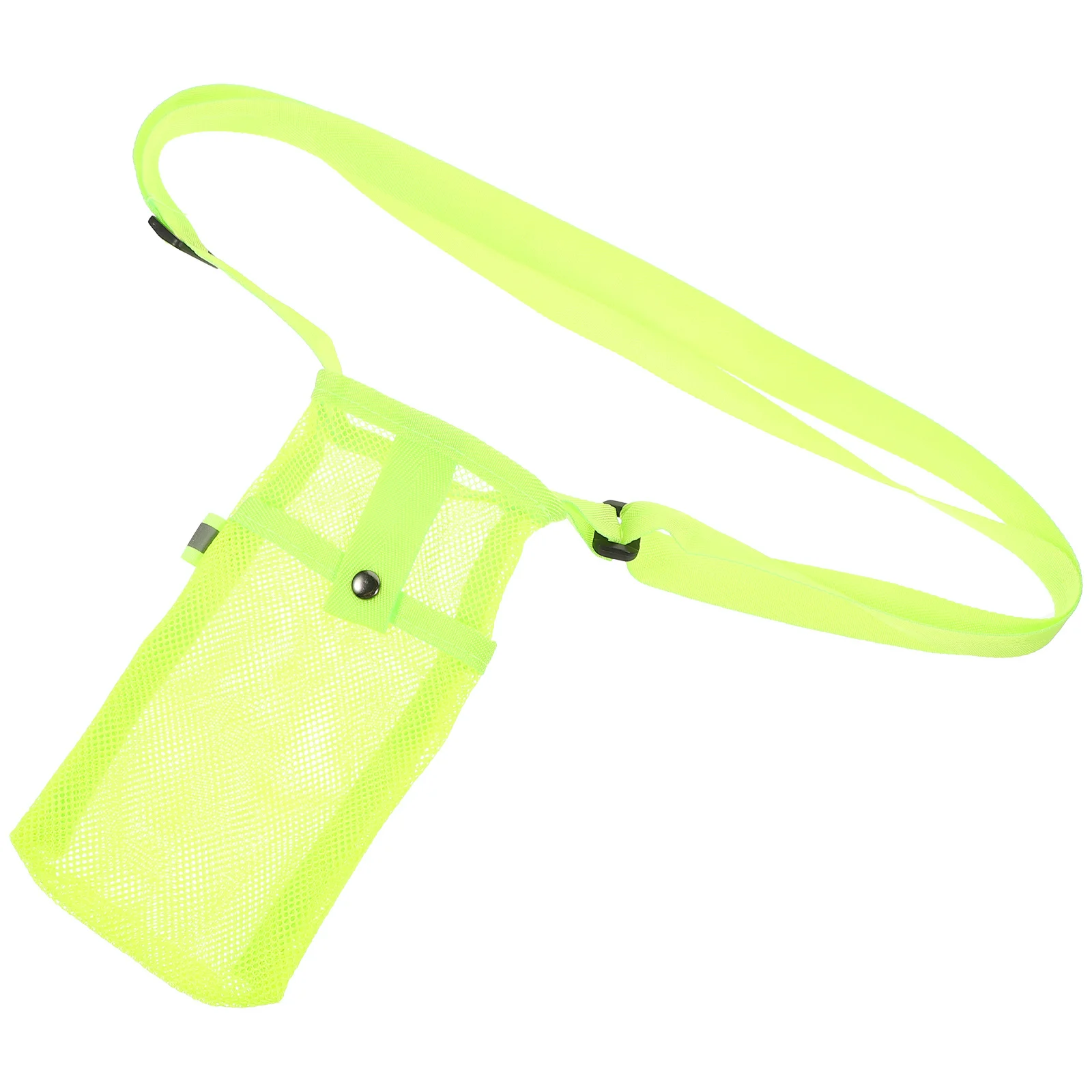 حقيبة حماية لزجاجة المياه من النايلون المقاوم للاهتراء، تصميم شبكي محمول للتخييم في الهواء الطلق، حقيبة غلاية قابلة للتنفس