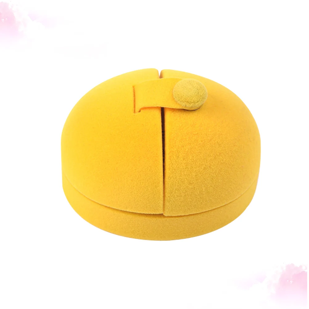 

Jewelry Storage Box Girls Women Boxes for Organiser Exquisite Ring Case Egg Shape