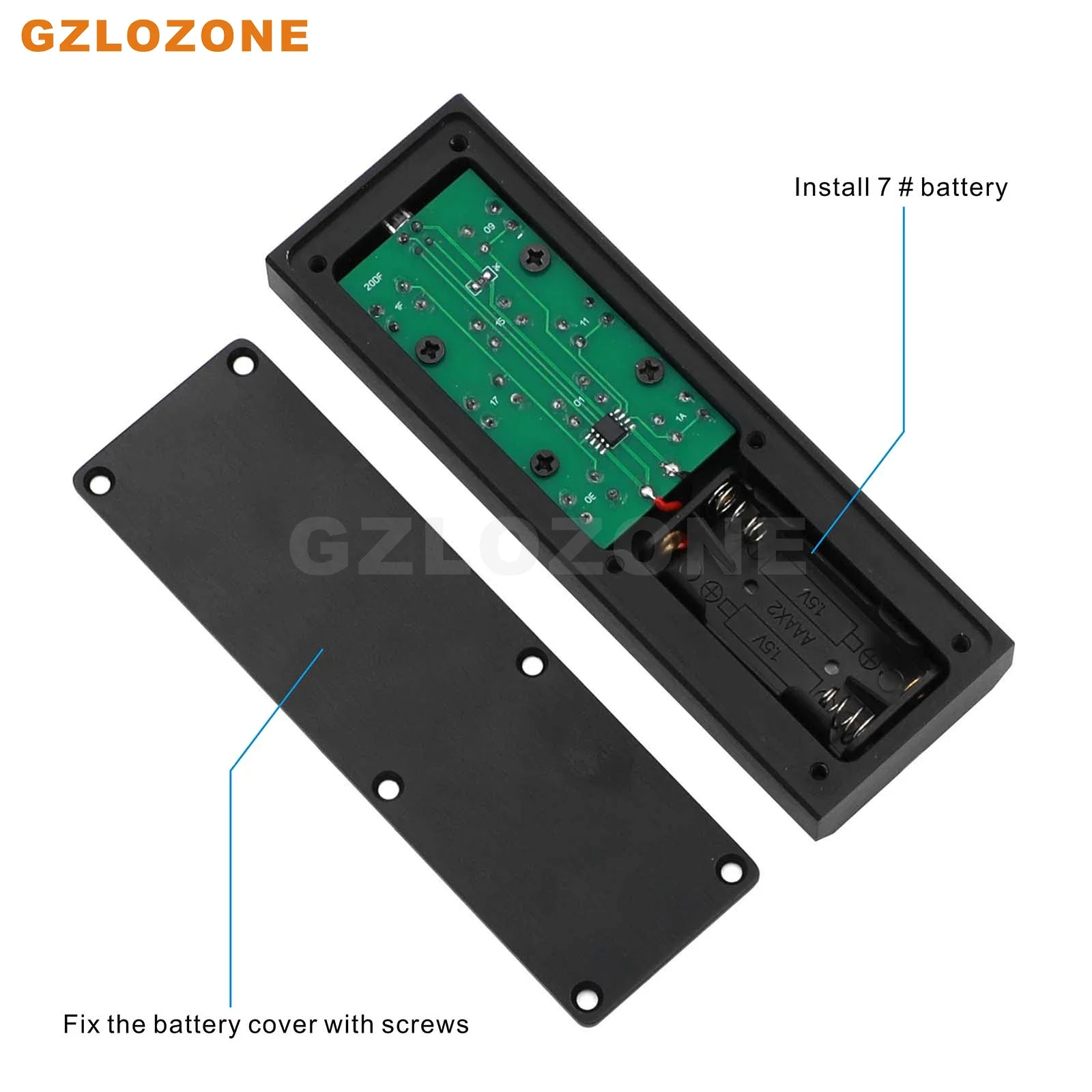 ZEROZONE R1 HI-END W pełni aluminiowy pilot zdalnego sterowania na podczerwień do wyboru głośności