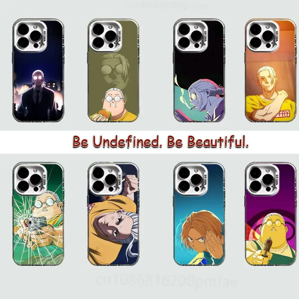 

New Anime S-Sakamoto Days Case for iPhone17 16 15 14 13 12 11 Pro Max Plus Air 16E X XR XS Max Hard Shockproof Bumper Cover