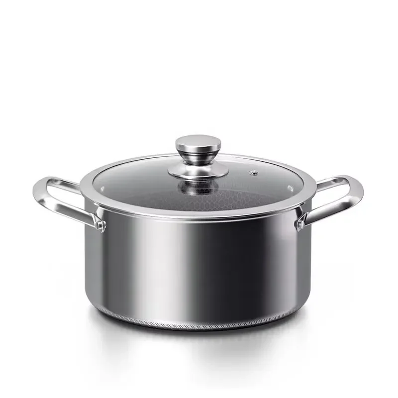 High Quality Kitchenware Set Big Capacity 20CM-32CM Stainless Steel Cookware Set Cooking Stock Pots