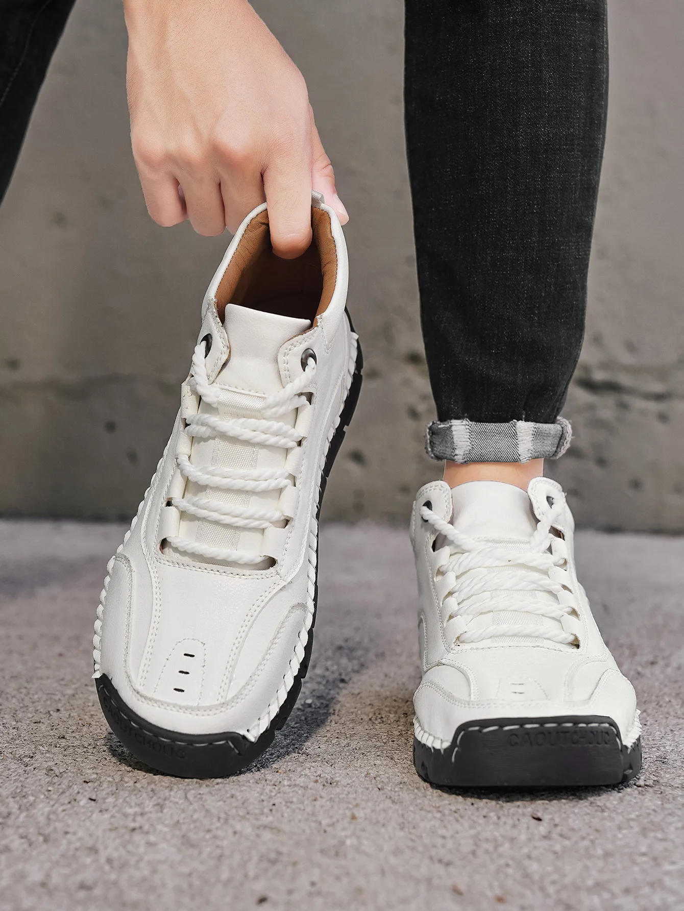 รองเท้าลำลองแบบมีหัวเข็มขัดทำม - Men'S Fashion Hiking Boots บทวิจารณ์และราคา