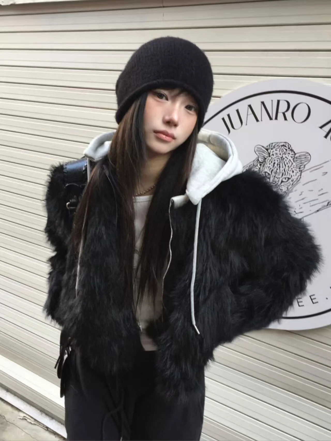 

Женское зимнее пальто Warmth And Sle: повседневное, на молнии, с мехом, экологичное, с капюшоном, универсальное, для поездок на работу, ветрозащитное, водонепроницаемое