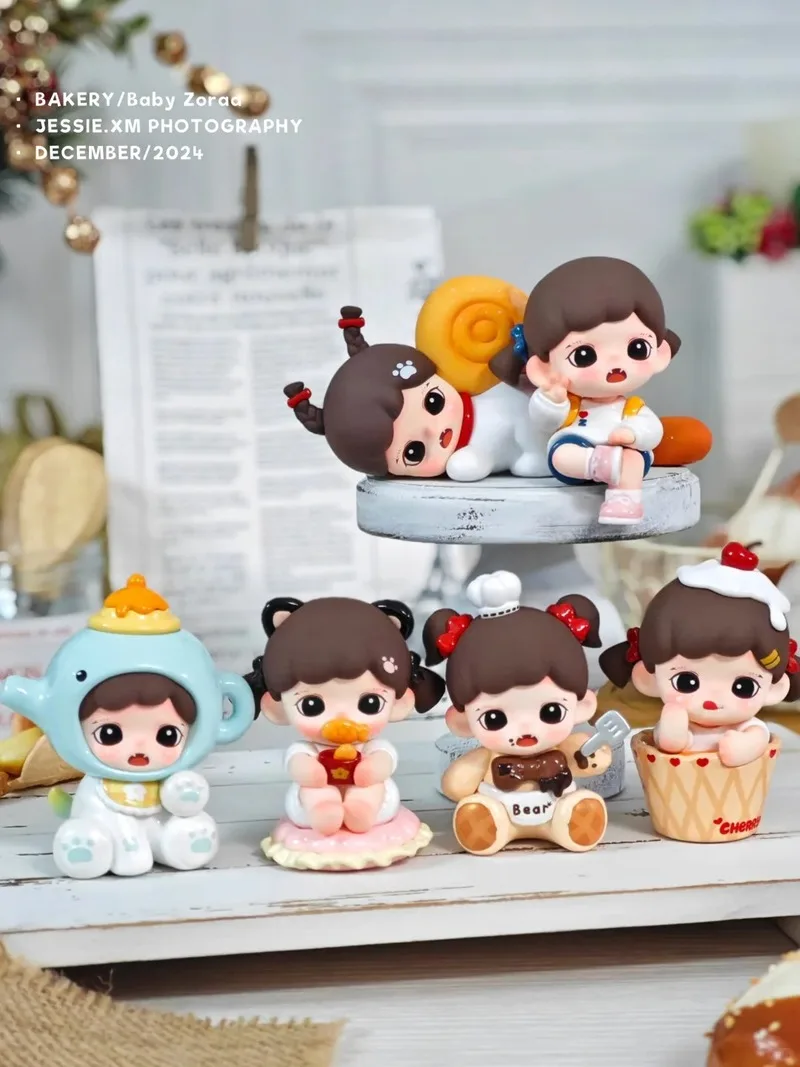 

Replica Tntspace Baby Zoraa Bakery Series 2 Generation Mini Kawaii Action Anime Figure Blind Box Gift Cute Doll Fashion Gift
